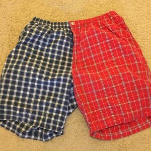 Nautica Classic Fit Plaid Shorts